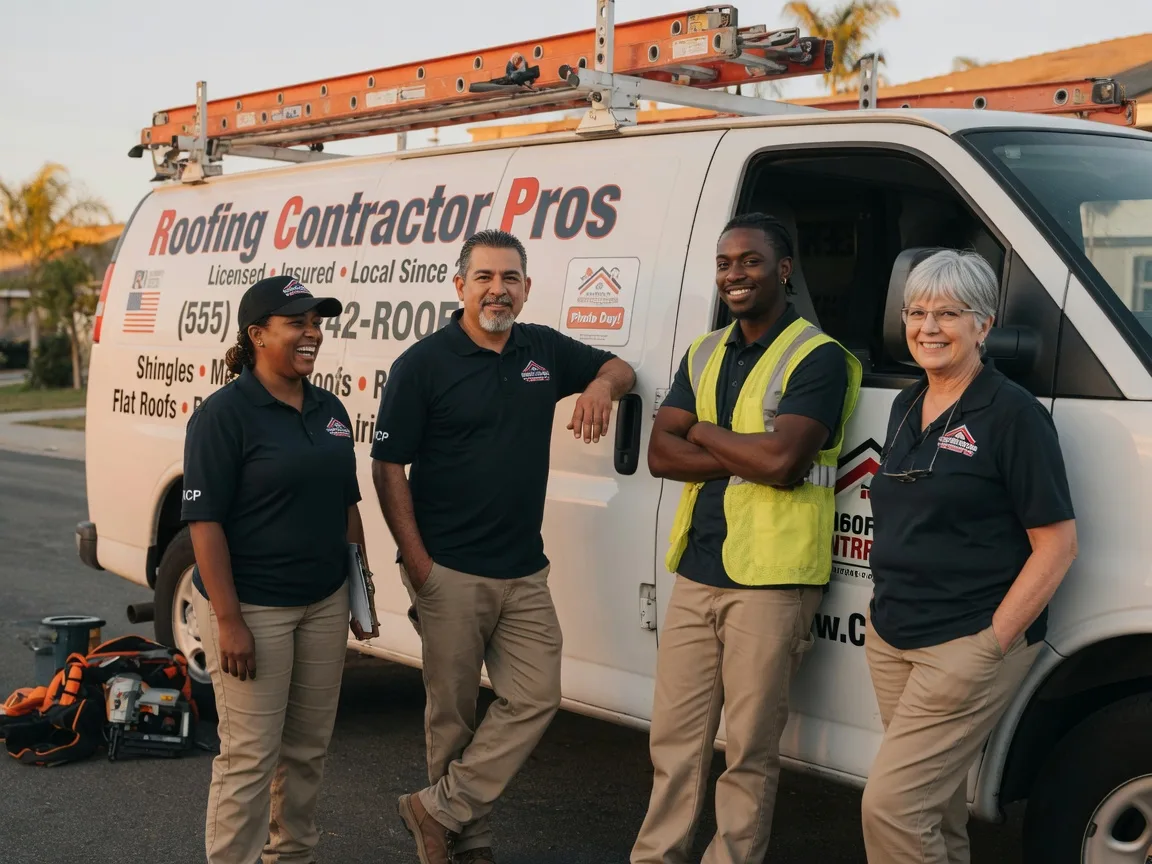 Local Roofing Contractors company in Hye, TX